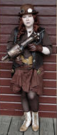 Steampunk archetype costume - Hunter/Fighter