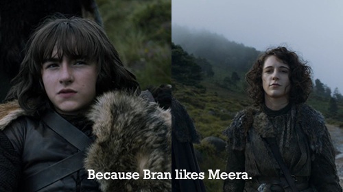 Bran Stark Meera Game of Thrones