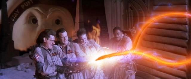 Ghostbusters cross the streams