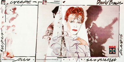 The cover of Scary Monsters