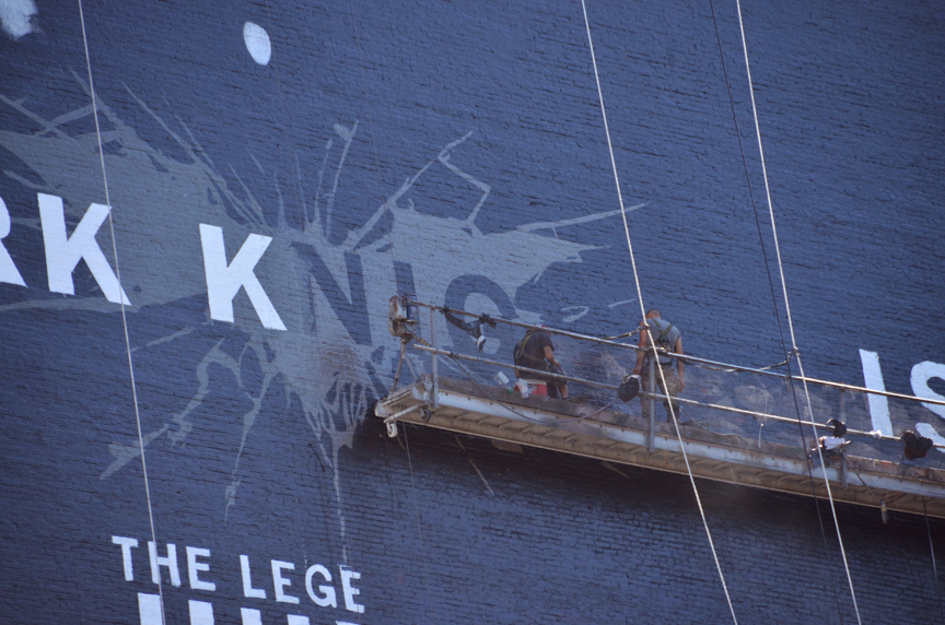 This is How You Paint a 150 Foot Tall Batman