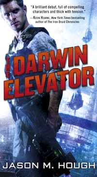 NaNoWriMo success stories The Darwin Elevator Jason M. Hough
