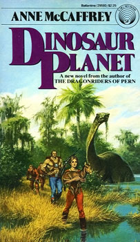 10 Essential Dinosaur Science Fiction Books Dinosaur Planet Anne McCaffrey
