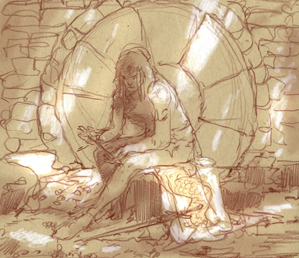 Donato, The Dragon Reborn sketch