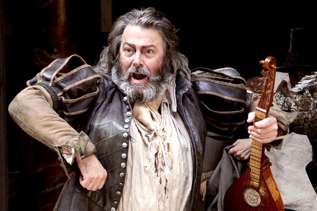 Roger Allam's clowning Falstaff is much harder to say goodbye to
