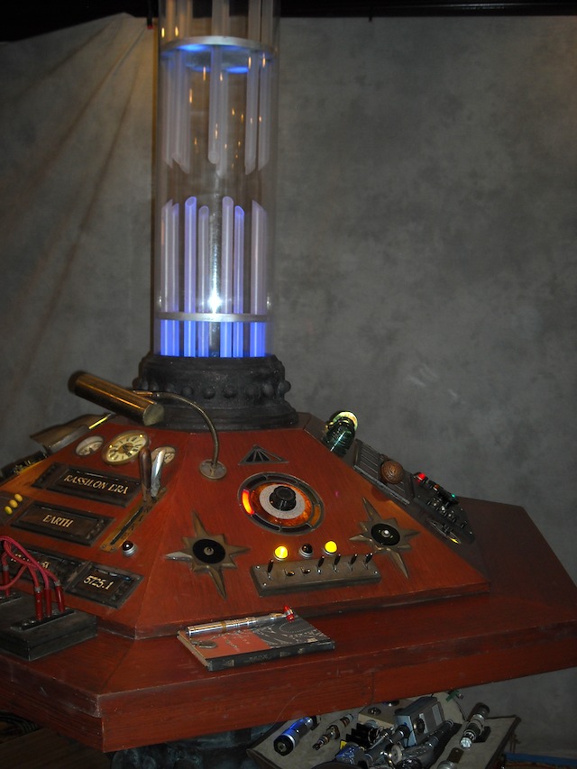 Eighth Doctor TARDIS Console at Gallifrey One 2012