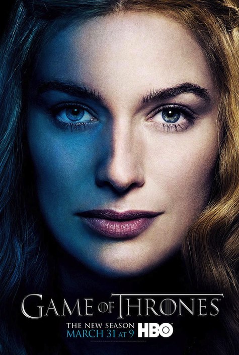 Game of Thrones season 3 character posters Cersei