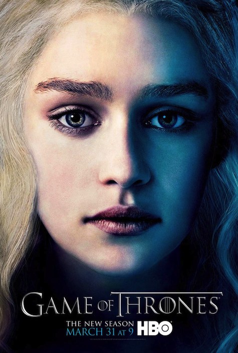 Game of Thrones season 3 character posters Daenerys