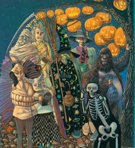 Leo and Diane Dillon and The Halloween Tree.
