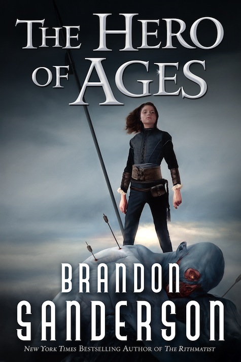 Brandon Sanderson The Hero of Ages Mistborn Cover Art