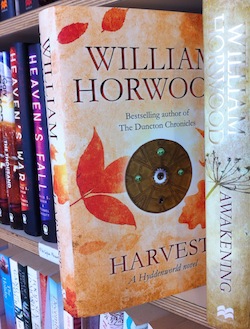 Harvest by William Horwood with foil on front and spine