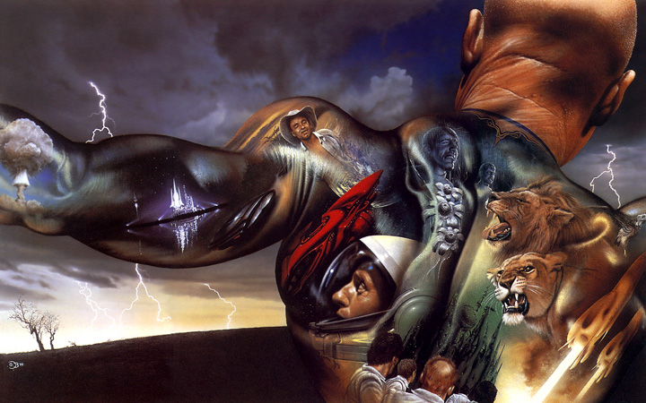 Jim Burns and The Illustrated Man.