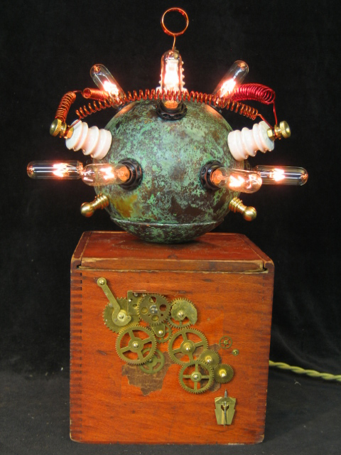 Steampunk Diabolical light box by Chris Osborne