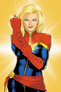 Captin Marvel Carol Danvers Kelly Sue DeConnick
