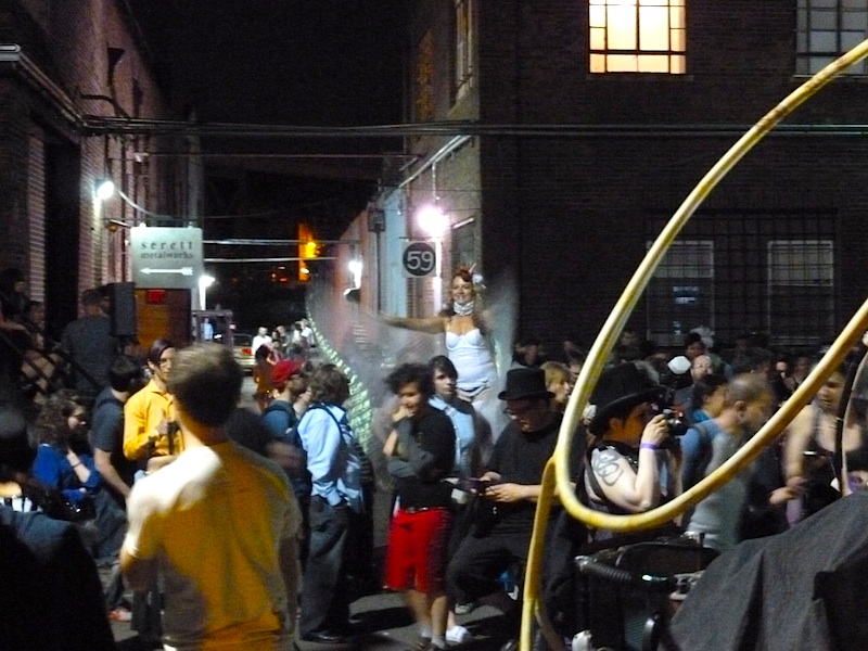A Picture Tour of Amanda Palmer's Weird Brooklyn Lot Party (with Neil Gaiman)