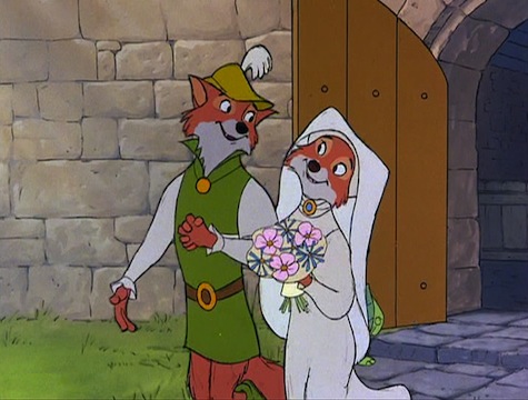 Disney Robin Hood Maid Marian Wedding