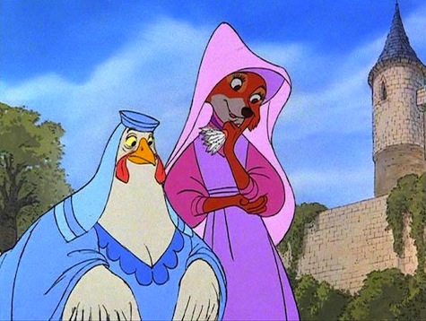 Disney Robin Hood Maid Marian Lady Kluck
