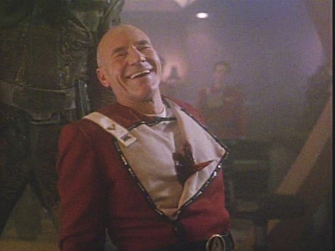 Capt. Picard Stabbed Through the Heart