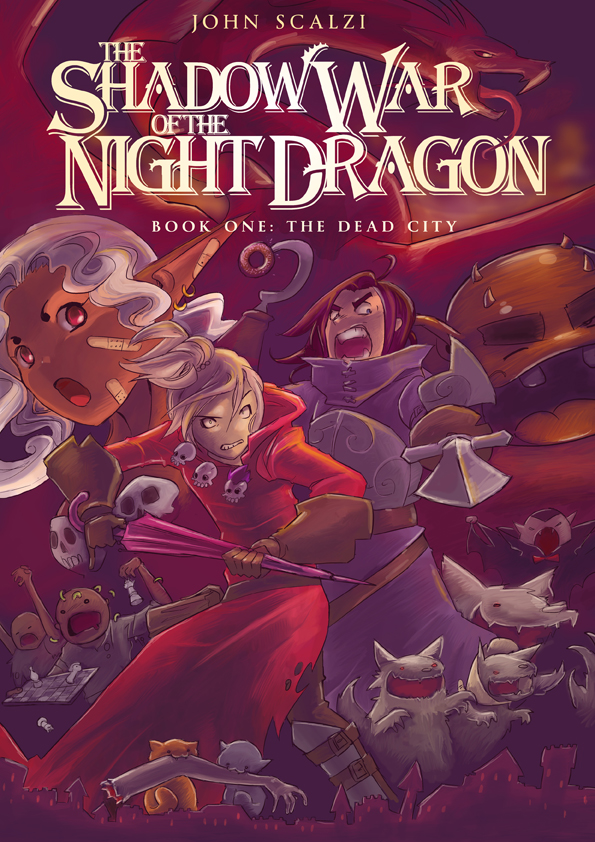 The Shadow War of the Night Dragon manga by John Scalzi