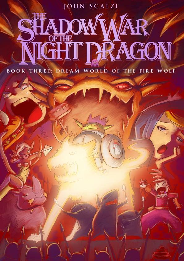 The Shadow War of the Night Dragon manga by John Scalzi