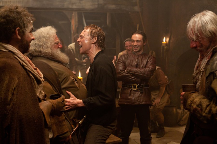 Hal teasing and criticizing Falstaff in The Hollow Crown