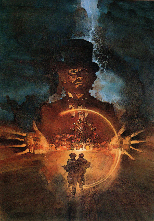 David Grove's movie poster for Something Wicked this Way Comes.