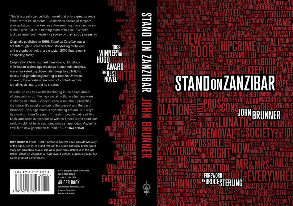 Stand on Zanzibar cover process