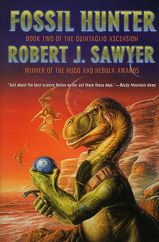 10 Essential Science Fiction Dinosaur Books Fossil Hunter Robert J. Sawyer
