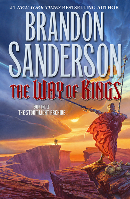 The Way of Kings, by Brandon Sanderson, cover art by Michael Whelan