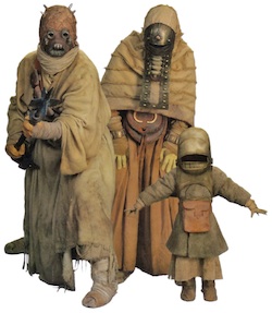 Star Wars Tusken Raider family