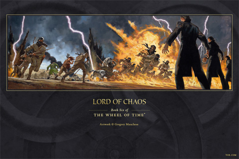 Lord of Chaos ebook art, illustrated by Gregory Manchess
