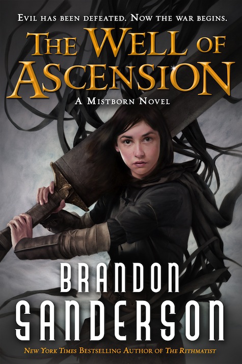 Brandon Sanderson Mistborn The Well of Ascension Cover Art