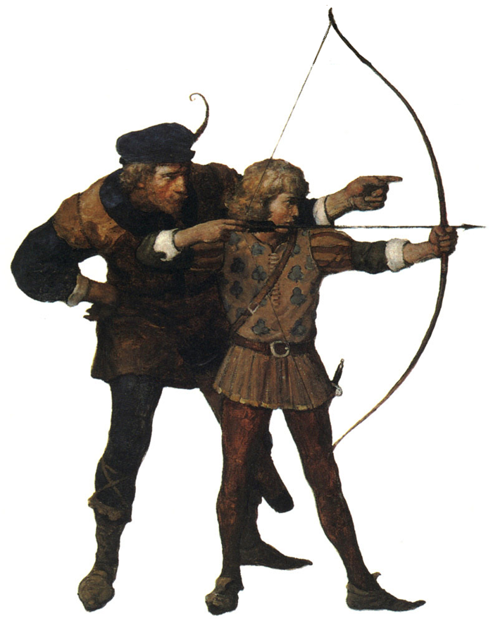 Picturing Archers: A collection of illustrated archers depicted by great artists.