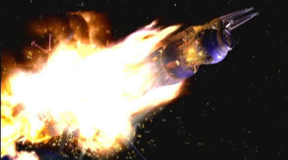 Babylon 5 explodes in 'Sleeping in Light'