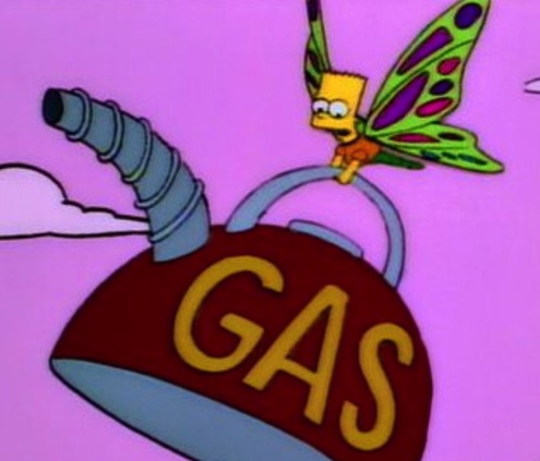 Under the Dome Infestation bart simpson butterfly
