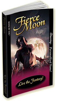 Personalized Werewolf or Vampire Romance novel