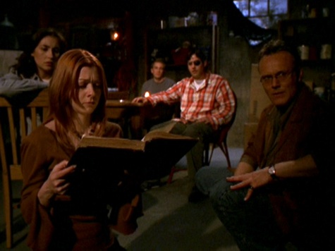 Buffy the Vampire Slayer, Touched, Willow, Andrew, Kennedy, Giles, Xander