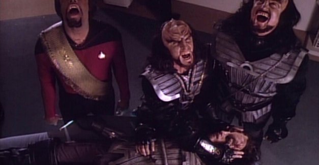 The Klingon death scream