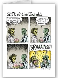 Gift of the Zombi card