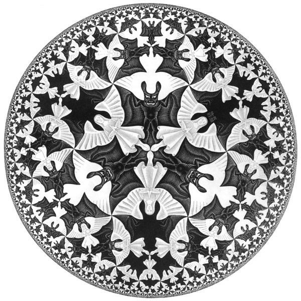 MC Escher, Angels and Devils