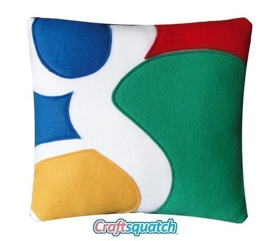 Google Pillow by Craftsquatch