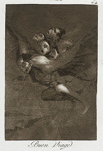 Bon Voyage (1799) by Goya