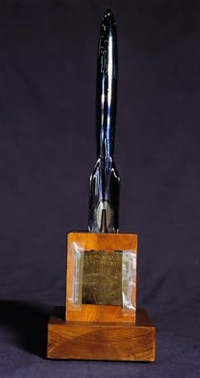 1962 Hugo Awards Trophy
