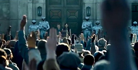 Hunger Games salute