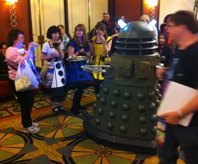 Ironside Dalek and Dalek Girls - Photo by John Burgess