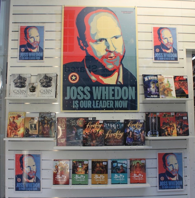Joss Whedon is Our Leader Now poster by Sarah Anne Langton