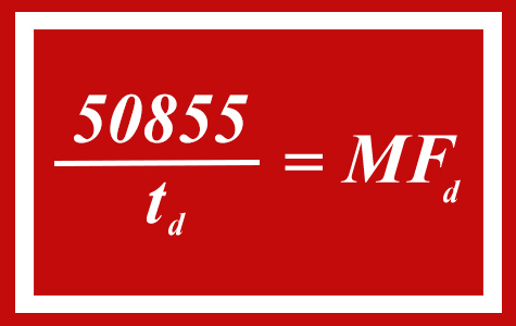 Millennium Falcon speed equation