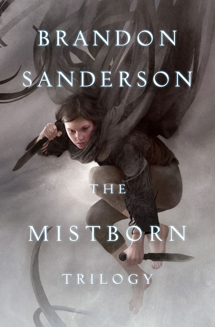 Mistborn Trilogy ebook art by Sam Weber