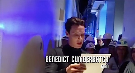 Star Trek Into Darkness, Neutron Cream, Benedict Cumberbatch