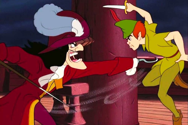 Peter Pan, Hook, Disney
